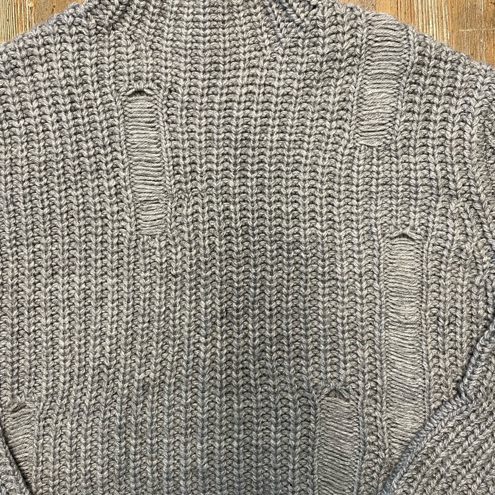 PPLA Distressed Fonda Wool Knit Sweater. *Great Condition* Size S - Picture 2 of 4